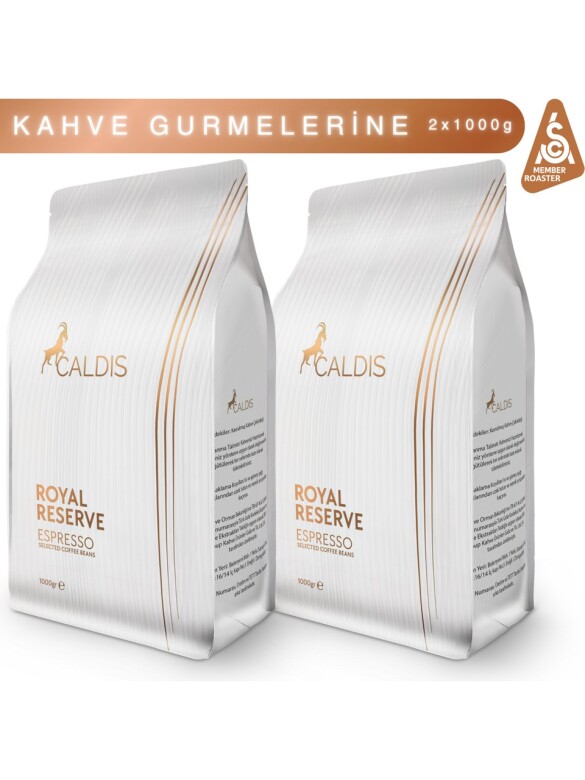 2'li Royal Reserve™ 1000 gr Espresso Arabica Kahve - 1