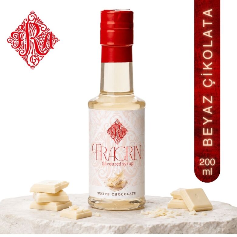 Beyaz Çikolata Aromalı Kokteyl ve Kahve Şurubu 200 ml - 1