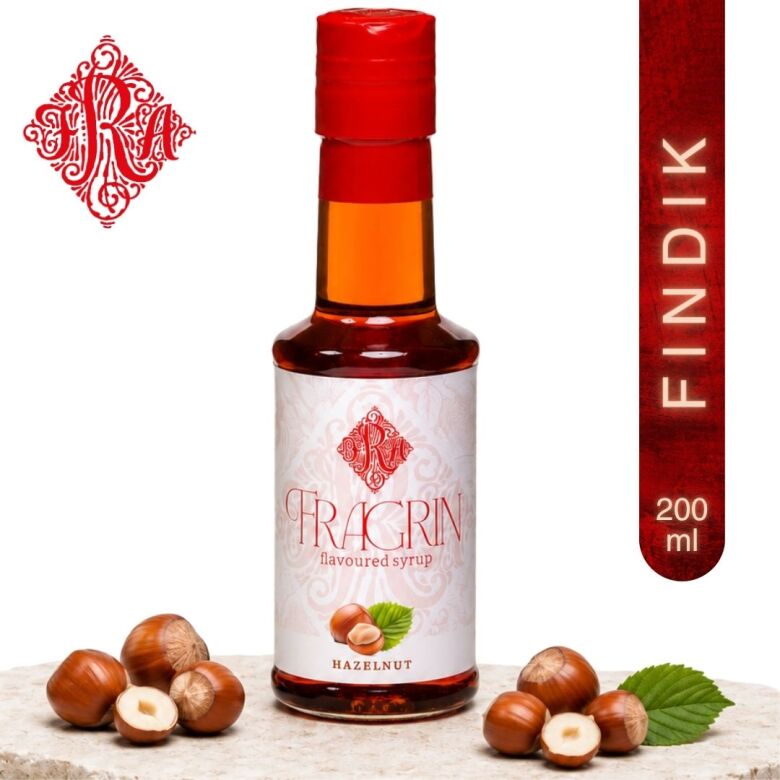 Fındık Aromalı Kokteyl ve Kahve Şurubu 200 ml - 1