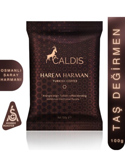 Harem Harman™ 100 gr Türk Kahvesi (Saray Harmanı & Taze Kavrum & Taze Öğütüm)