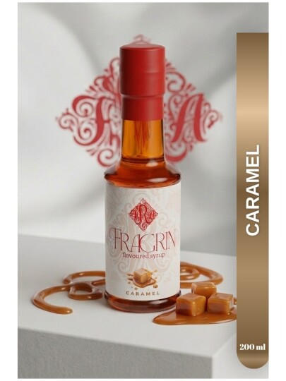 Karamel Aromalı Kokteyl ve Kahve Şurubu 200 ml - 2