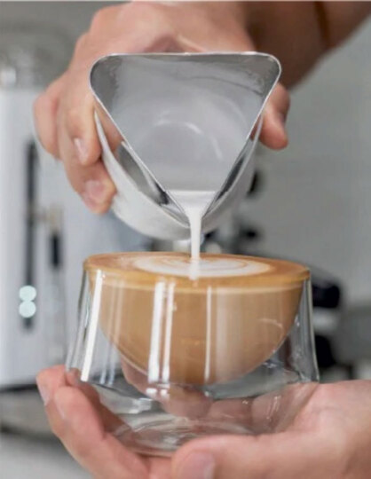 Latte Süt Pitcher Süt Potu – 3 Ağızlı - 4