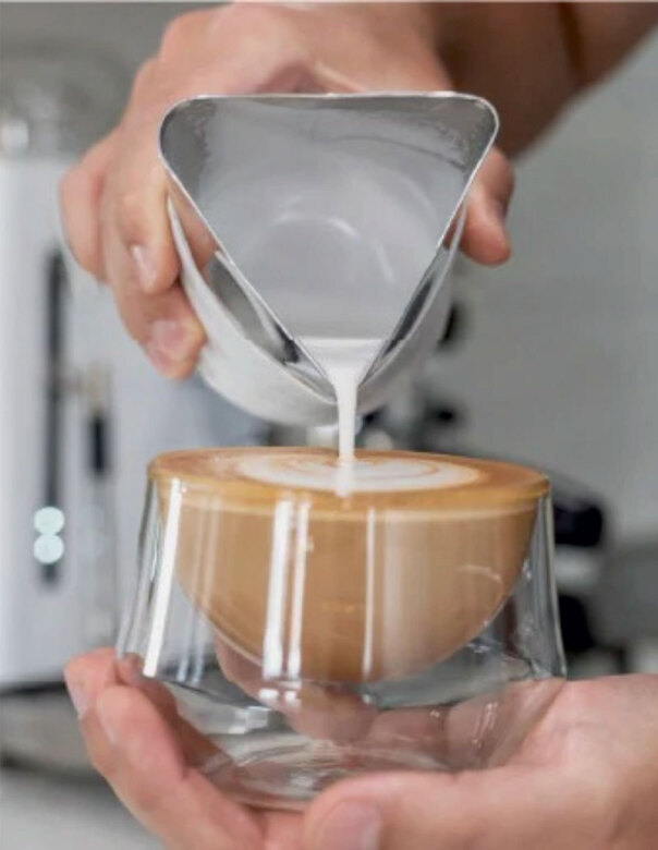 Latte Süt Pitcher Süt Potu – 3 Ağızlı - 4