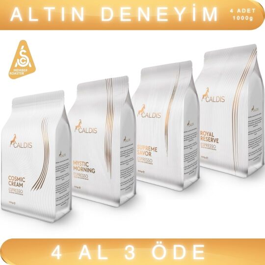 Vangard™ 4'lü Paket 1000 gr Espresso Kahve