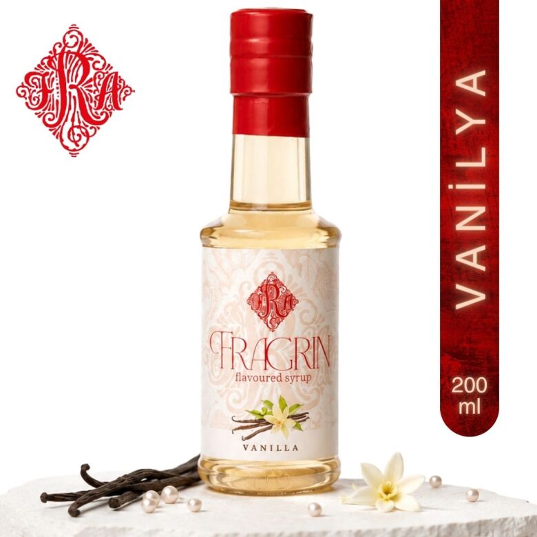 Vanilya Aromalı Kokteyl ve Kahve Şurubu 200 ml - 1